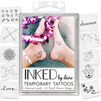 INKED by Dani Temporary Tattoos-Wild Child & Rebel Soul Boutique