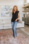 Elevate Everyday Blouse in Black