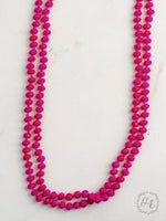 60" Double Wrap Beaded Necklace-Jewelry-Wild Child & Rebel Soul Boutique