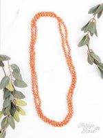 60" Double Wrap Beaded Necklace-Jewelry-Wild Child & Rebel Soul Boutique