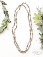 60" Double Wrap Beaded Necklace-Jewelry-Wild Child & Rebel Soul Boutique