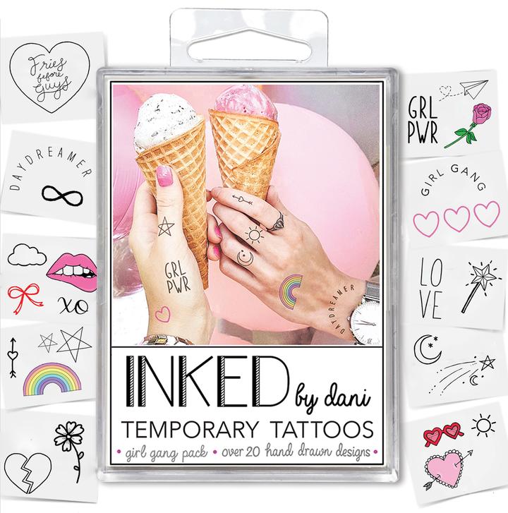 INKED by Dani Temporary Tattoos-Wild Child & Rebel Soul Boutique