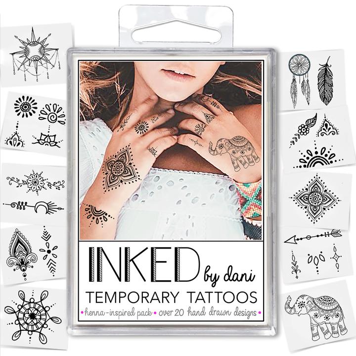 INKED by Dani Temporary Tattoos-Wild Child & Rebel Soul Boutique