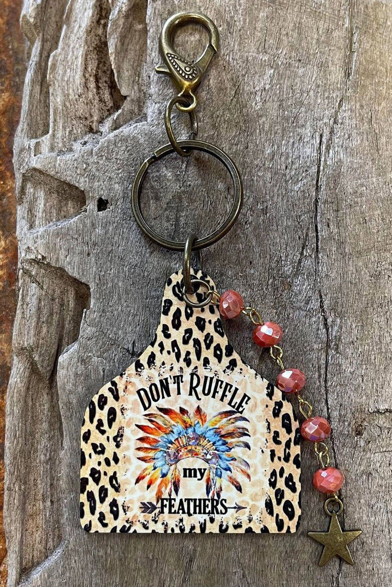 Cowtag Keychains