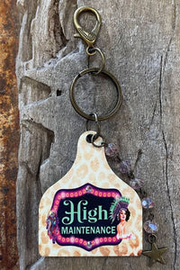 Cowtag Keychains