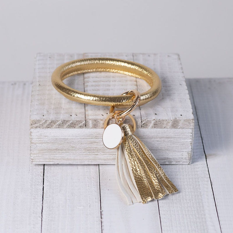 Halo Tassel Braceley Key Chain-Wild Child & Rebel Soul Boutique