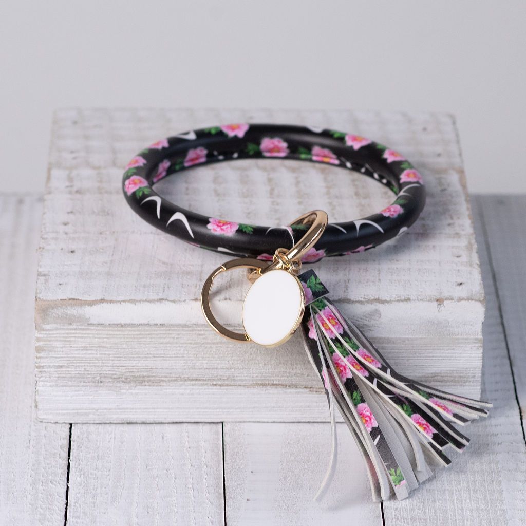 Halo Tassel Braceley Key Chain-Wild Child & Rebel Soul Boutique