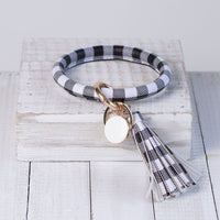 Halo Tassel Braceley Key Chain-Wild Child & Rebel Soul Boutique