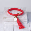Halo Tassel Braceley Key Chain-Wild Child & Rebel Soul Boutique