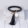 Halo Tassel Braceley Key Chain-Wild Child & Rebel Soul Boutique