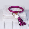 Halo Tassel Braceley Key Chain-Wild Child & Rebel Soul Boutique