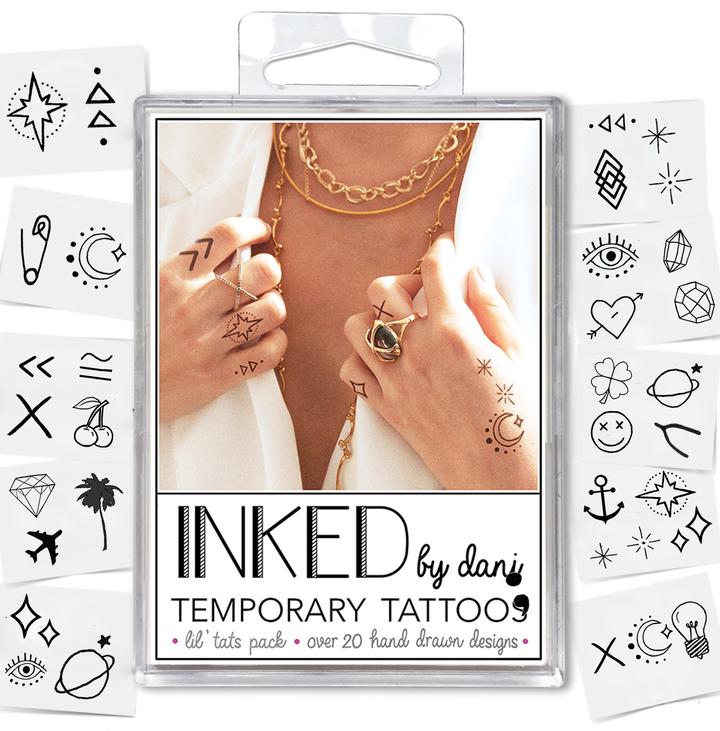 INKED by Dani Temporary Tattoos-Wild Child & Rebel Soul Boutique