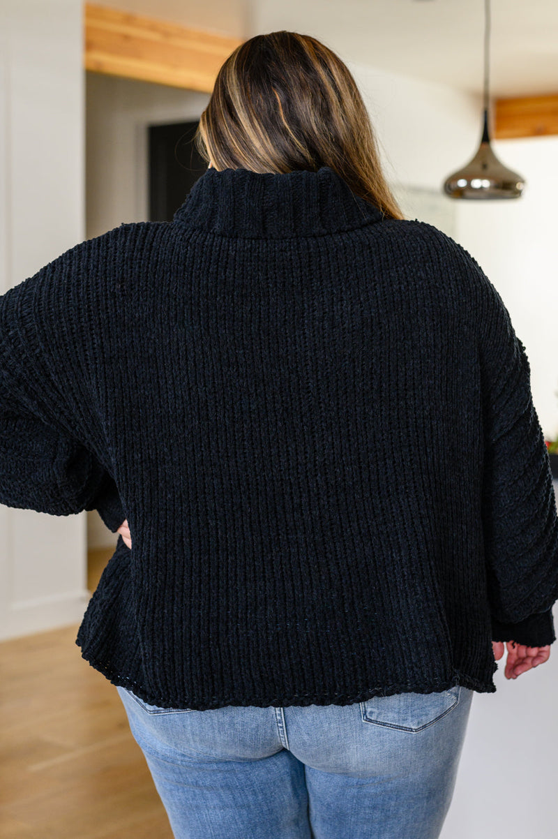 Maureen Long Sleeve Solid Knit Sweater