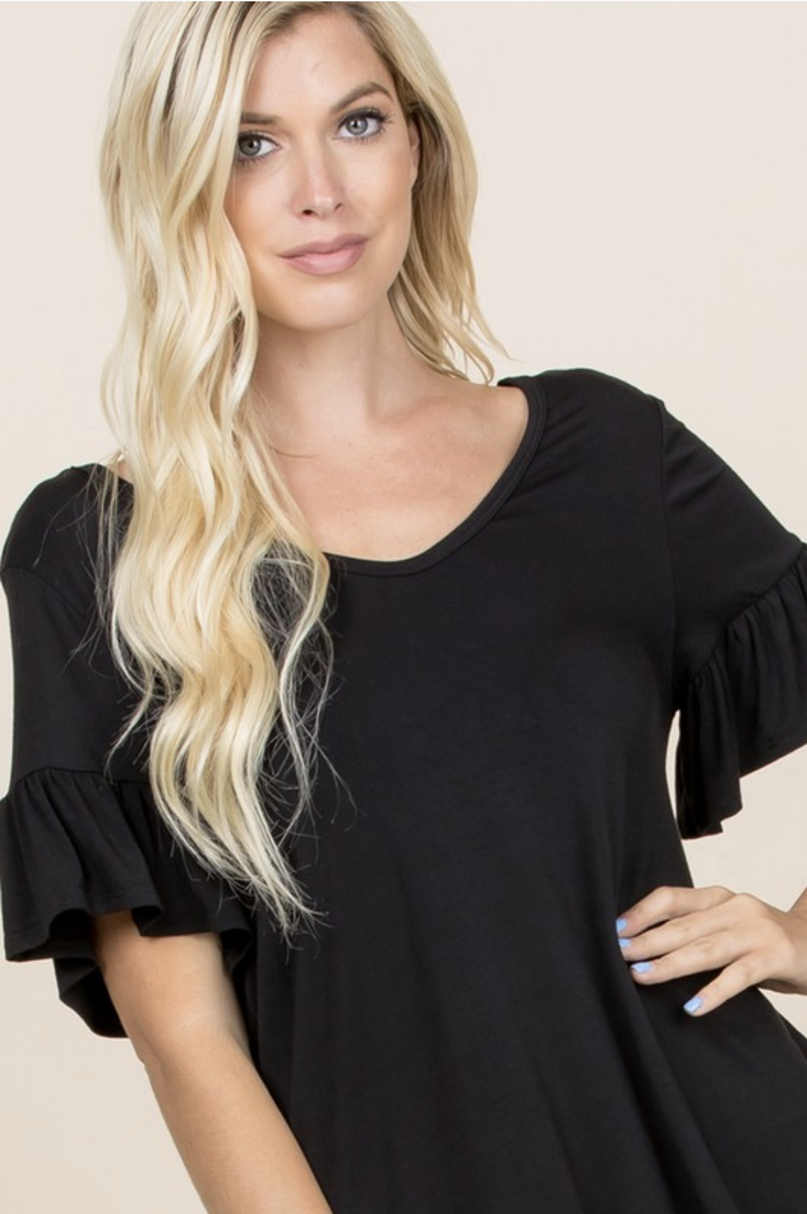 Bows & Ruffles Modal Top #2-Endless Summer-Wild Child & Rebel Soul Boutique