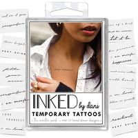 INKED by Dani Temporary Tattoos