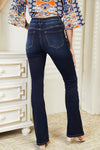 Kancan High Rise Wide Waistband Bootcut Jeans