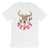 Gypsy Leopard Skull-Graphic Tee-Wild Child & Rebel Soul Boutique