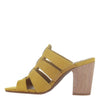 MADELINE - NOVELETTE in CHINESE YELLOW Heeled Sandals-WOMEN FOOTWEAR-Wild Child & Rebel Soul Boutique