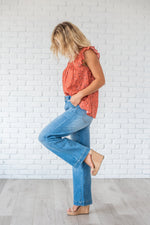 Step Right Up Wide Leg Jeans