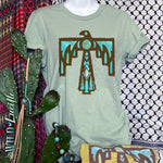 Turquoise Thunderbird - Tees and Sweatshirts